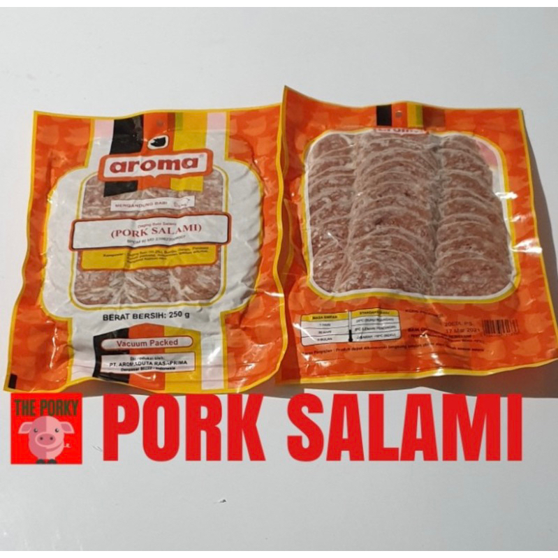 

PORK SALAMI AROMA BALI @250GR