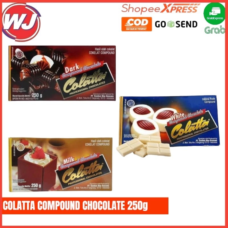 

COLATTA COMPOUND CHOCOLATE 250g