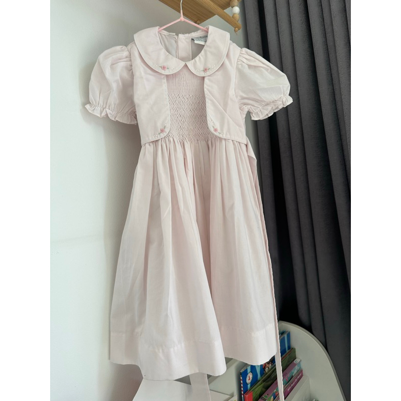 Feltman Brothers Pink Smocked Dress size 2Y