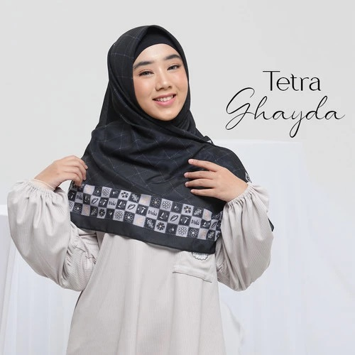 KRD TETRA GHAYDA AN3/KERUDUNG SEGIEMPAT RABBANI/ KRD SEGIEMPAT RABBANI/KERUDUNG SEGIEMPAT MOTIF/KERU