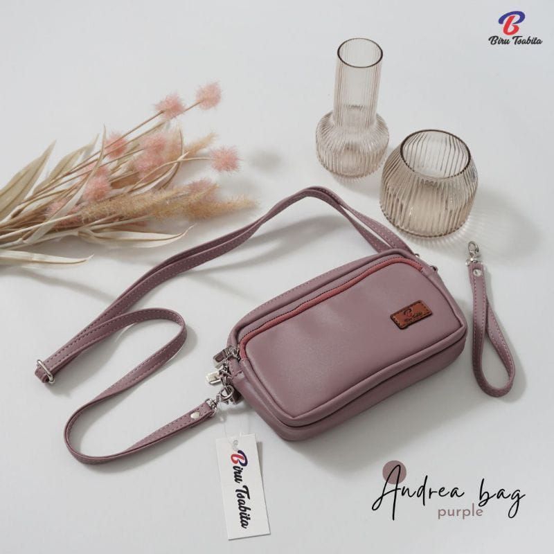 Andrea bag by biru tsabita/Tas slempang/dompet panjang