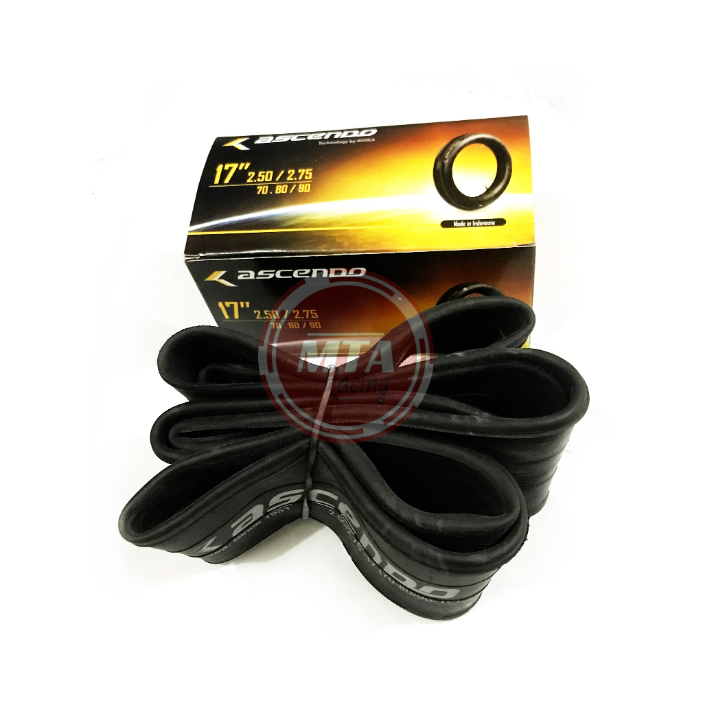 BAN DALAM MOTOR RING 17 250/275-17, 70-80/90-17 ASCENDO