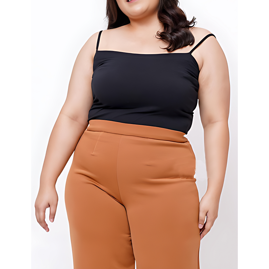 agen fashion123 tank top wanita bra Kyra Square Tank Top With Bra Cup Wanita