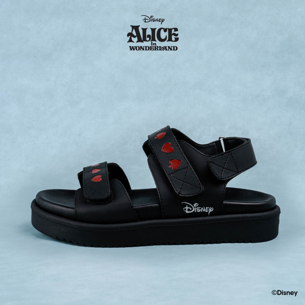 KRONIKEL Alice Sandals Heart Black