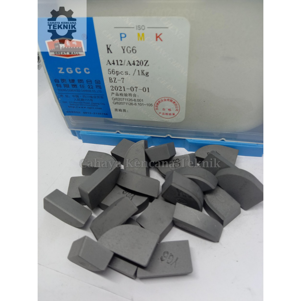 Mata Widia A420Z dan A420 YG6 Betel Widia Kanan kiri Mata Pisau Bubut Kanan Carbide