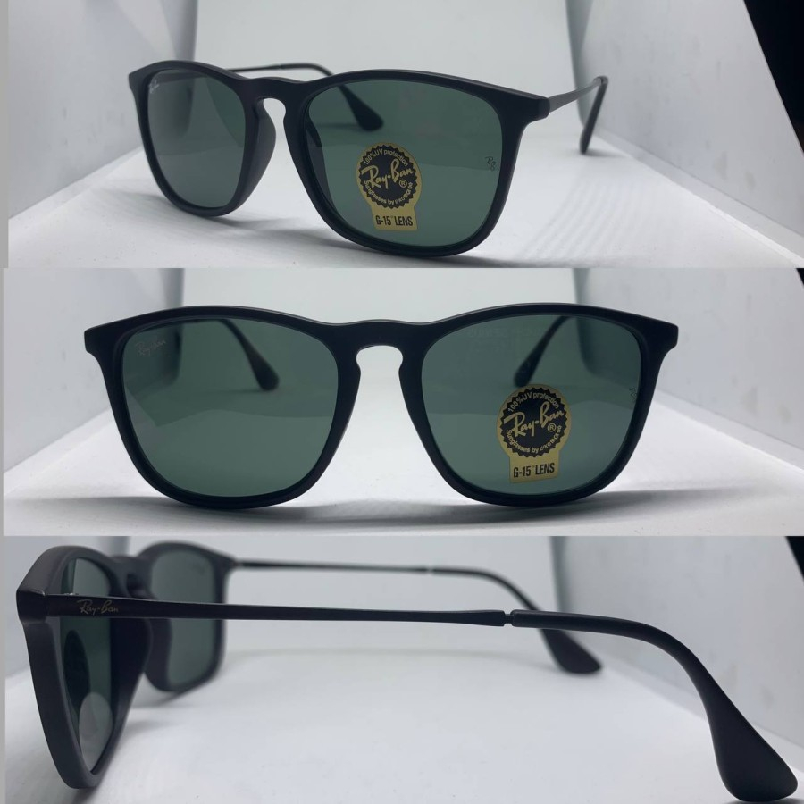 Kacamata Hitam Pria Rayben Chris/Christ 4187 Sunglass/Sunglasses Anti UV - 3
