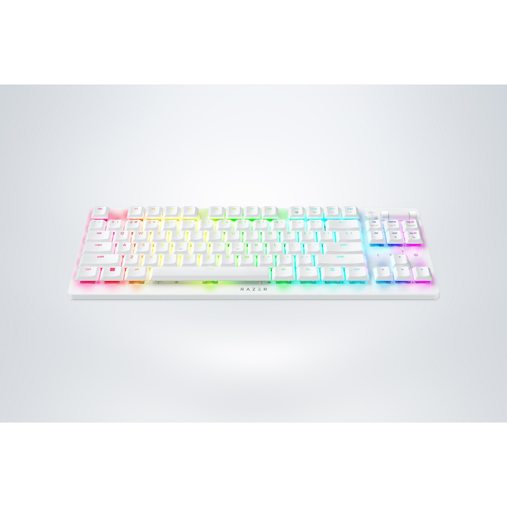 Razer DeathStalker V2 Pro TKL White Wireless Gaming Keyboard
