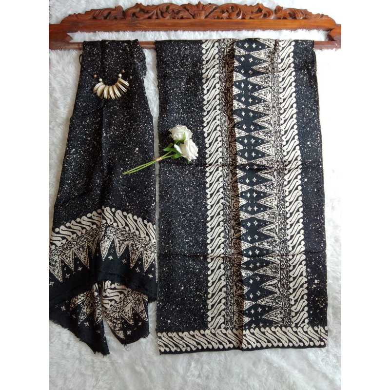 Kain batik viscose Setelan Jupri percikan khas Cirebon batik Fariza
