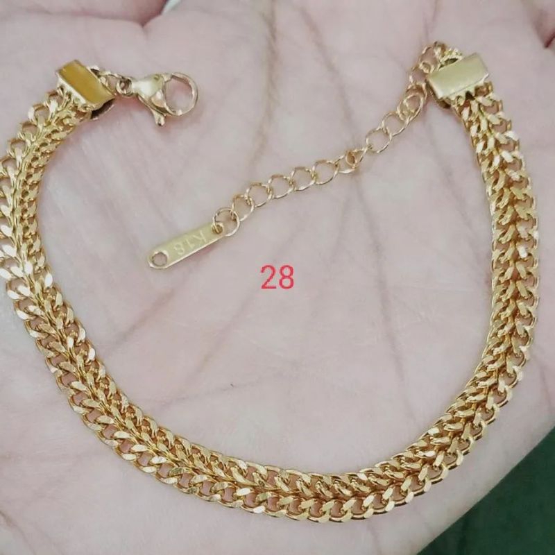 Gelang Tikar Titanium