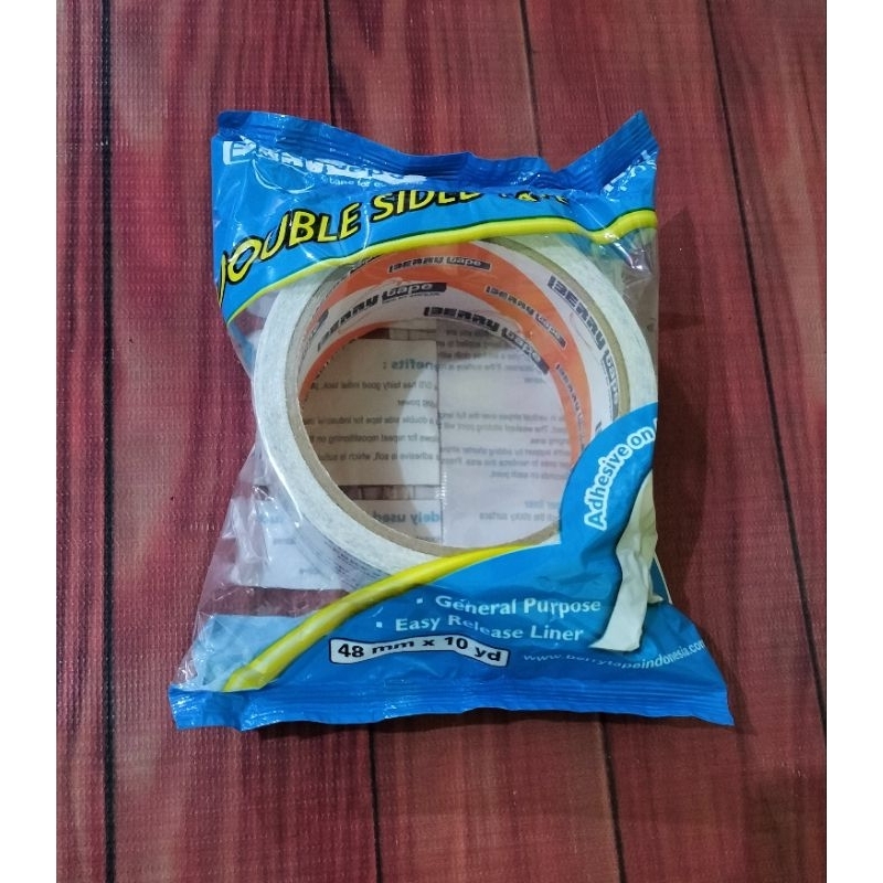 

Double Tape 48mm/Lem Bolak Balik Berry 48mm, 10 yard