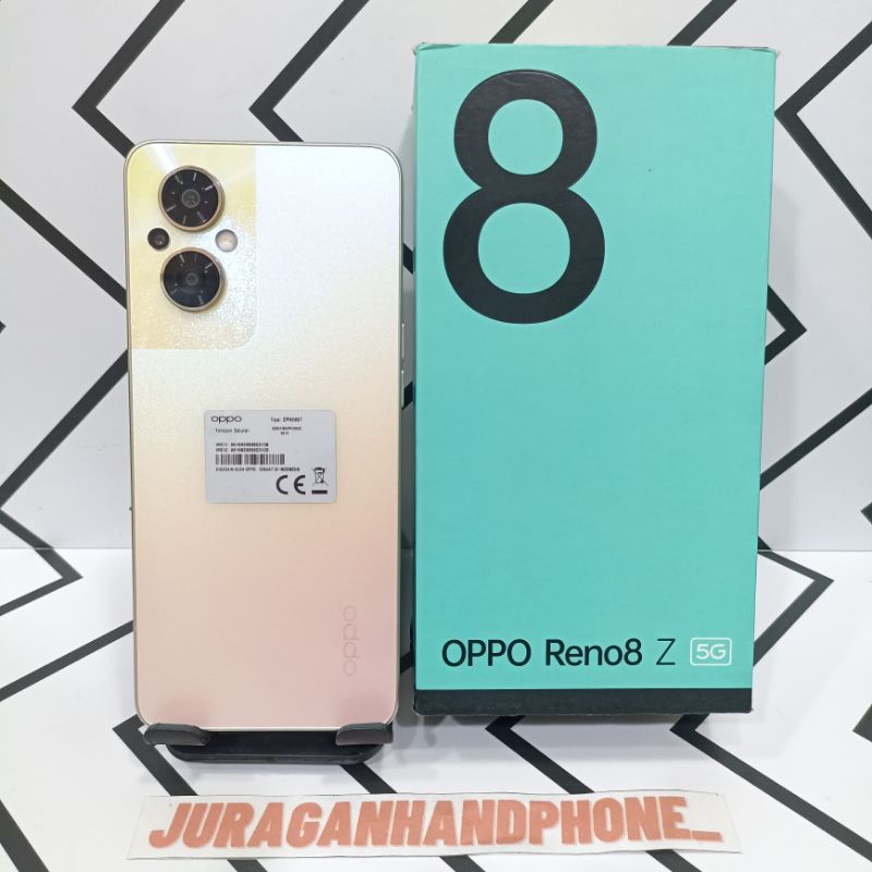 OPPO RENO 8Z 5G 8/256GB SECOND SEKEN BEKAS FULLSET