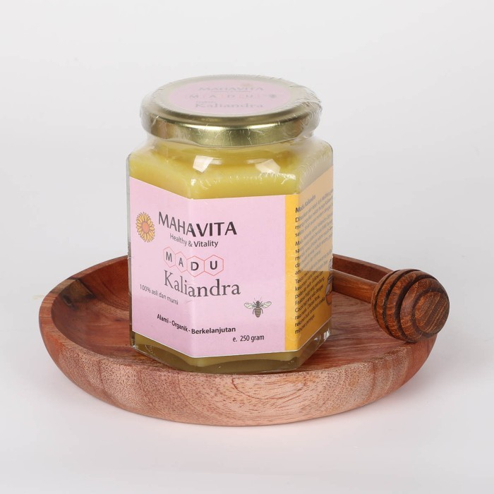 

Madu nektar bunga Kaliandra Raw Honey Mahavita - 240g