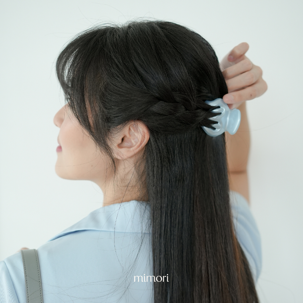 Mimori Korean Hair Claw - Annyeong Bundling Series - Jepit Rambut Korea / Jedai Korea