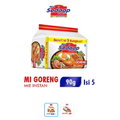 

Sedaap goreng PACK isi 5