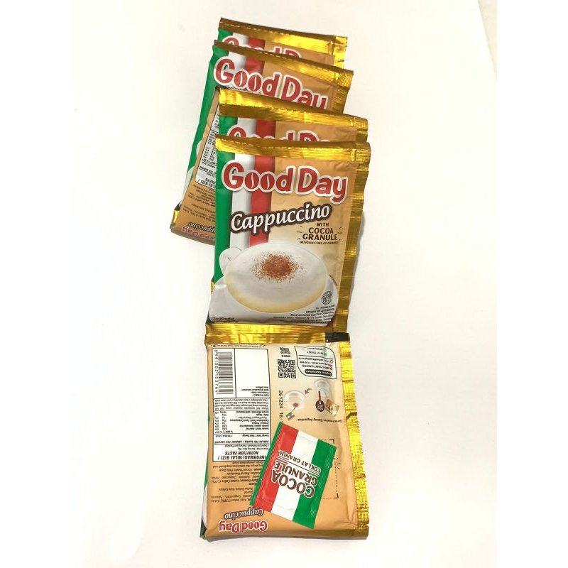 

GOOD DAY CAPPUCCINO 1 RENCENG (10 SACHET)