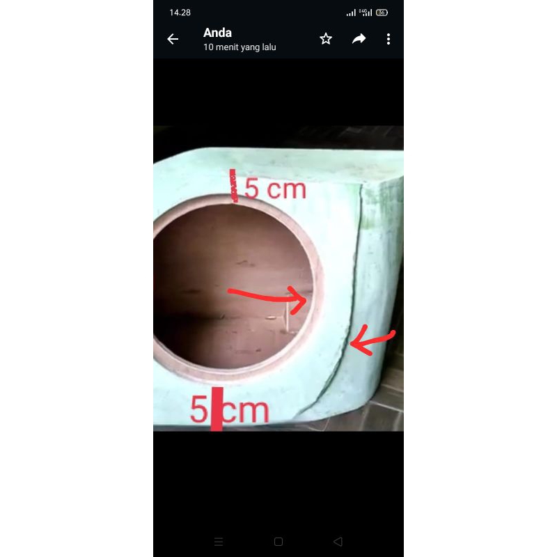 Box sudut avanza 12" 20 Mm + Mounting speaker 6,5 Inch