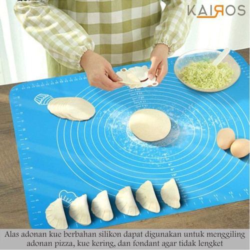(waterswcollect) SAMBUT HUT RI - Alas adonan kue Silicone Mat Alas Silikon Super Jumbo Mat Pastry Sc