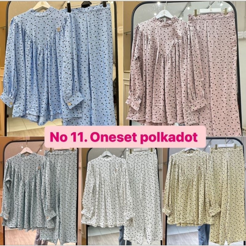 Oneset Polkadot Shellasaukia