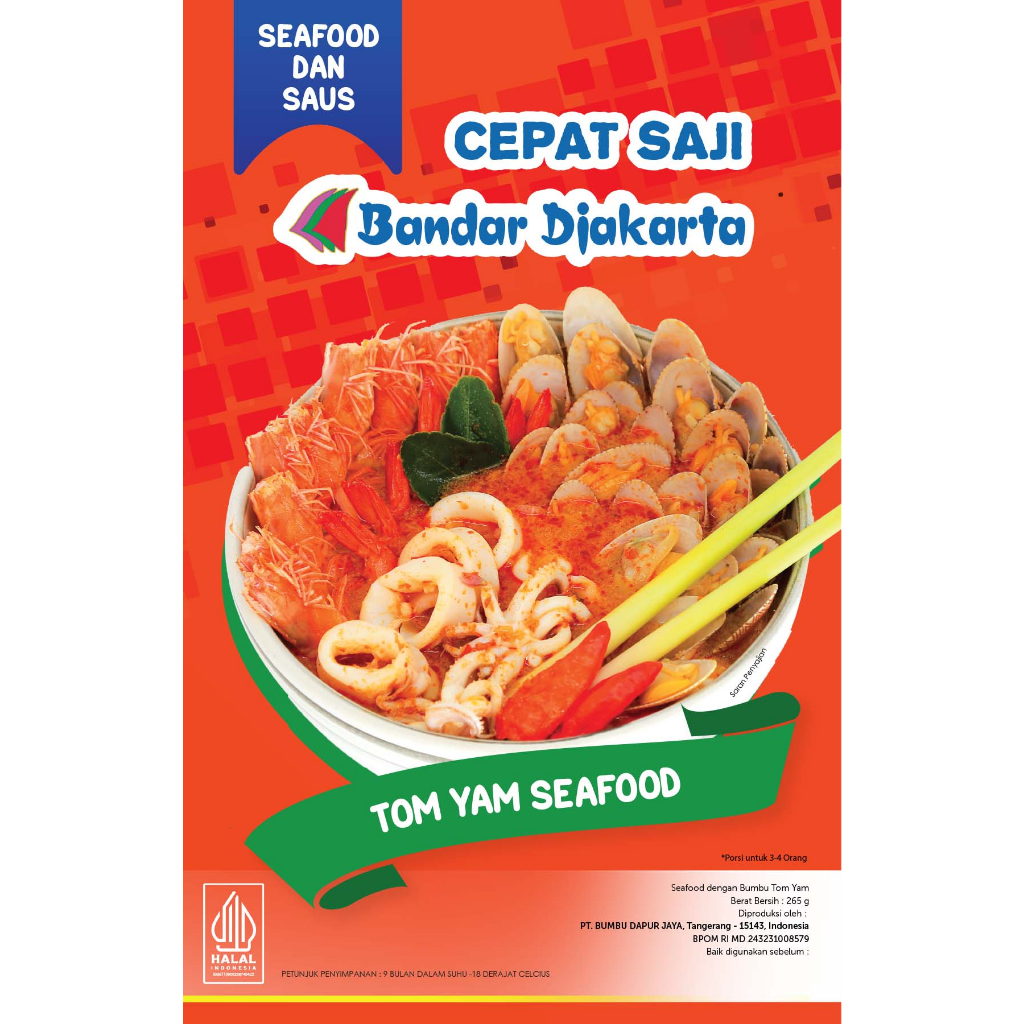 

Cepat Saji Bandar Djakarta - Tom Yam Seafood