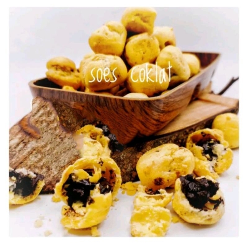 

Kue Soes Coklat Lumer 100grm