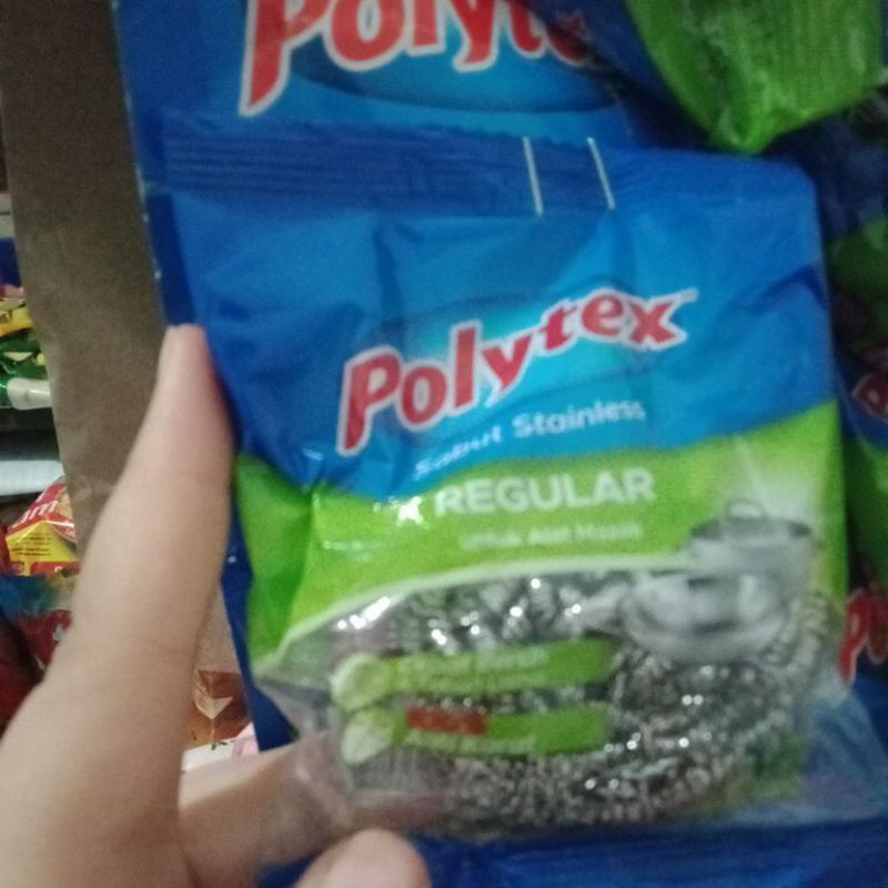 Sabut stainless polytex reguler untuk alat masak