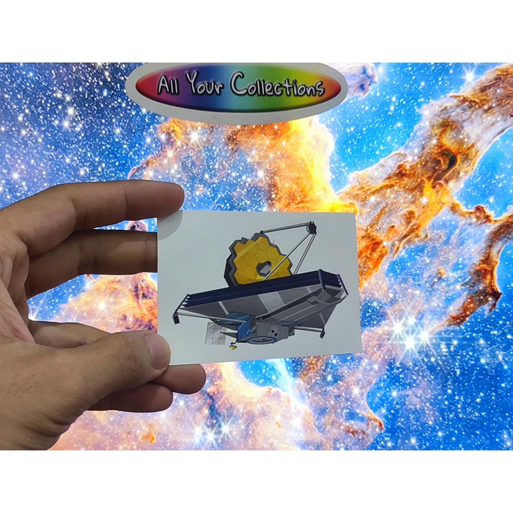 

STICKER TELESKOP JAMES WEBB (JWST) STIKER LUAR ANGKASA CUTTING