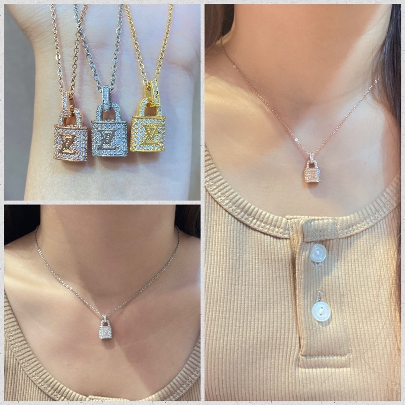 Kalung Gembok Titanium