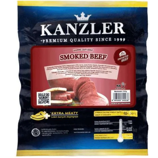 

Kanzler Smoked Beef / Daging Sapi Asap Kanzler 250gr