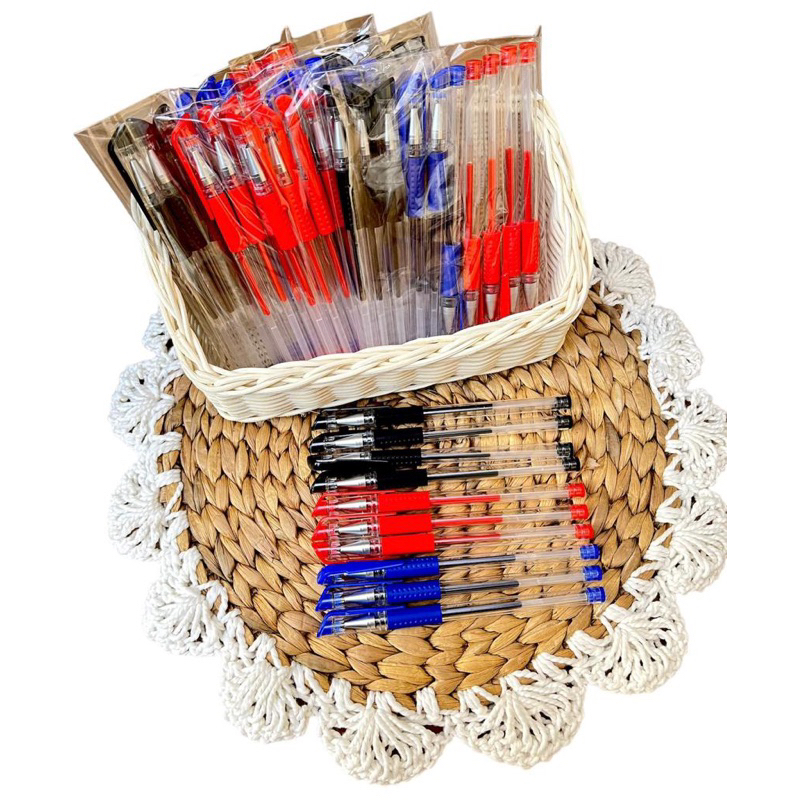 

Pulpen import mix warna per pack isi 10 biji.