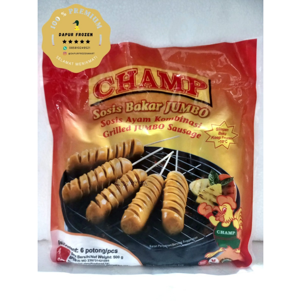 

Champ Sosis Bakar Jumbo 500gr