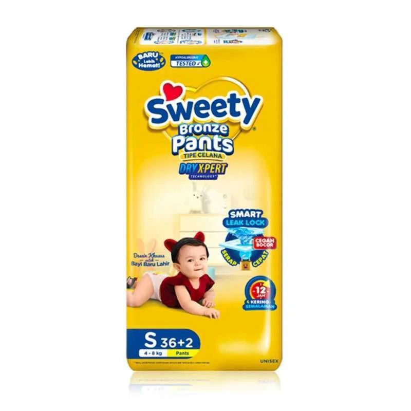 Popok sweety ukuran S36+2