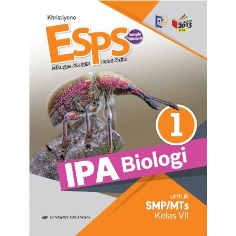 

ESPS IPA BIOLOGI 1 penerbit erlangga untuk smp