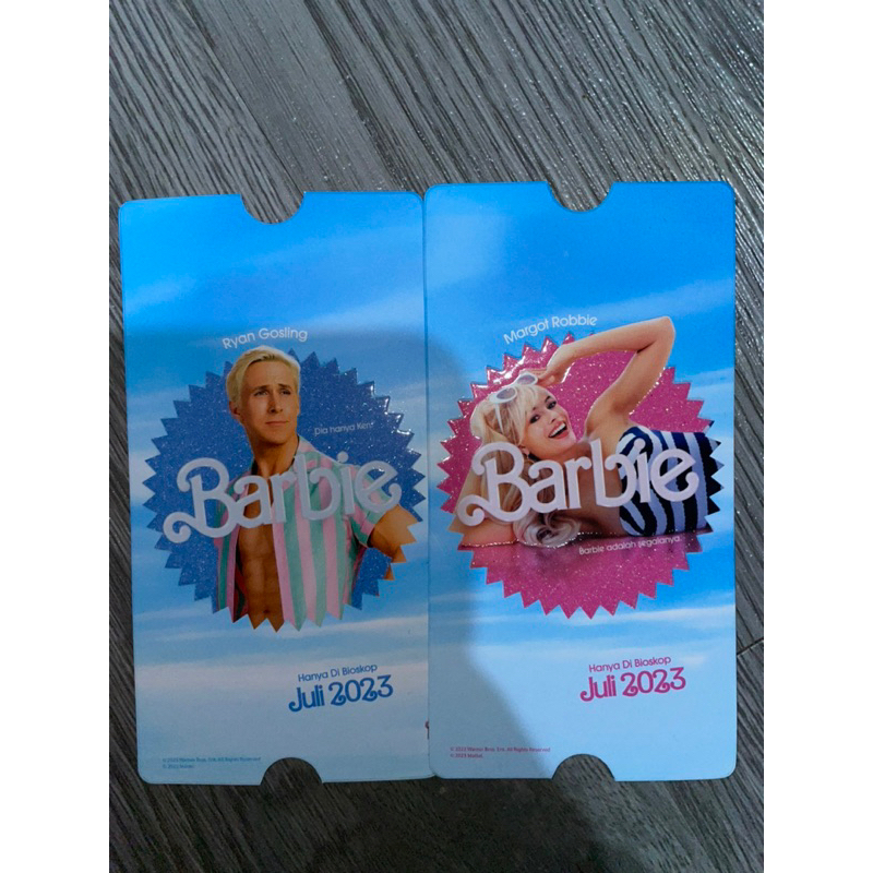 collectible ticket barbie cgv