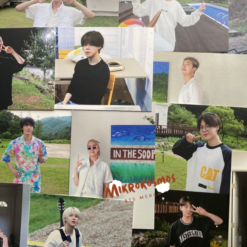 Postcard IN THE SOOP 2 - BTS official & readystok