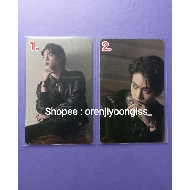 pc ld seokjin jin the astronaut m2u official / photocard seokjin the astronaut m2u official