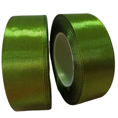 

Pita Satin Warna Hijau Army Ukuran 1 Inch / 2,5cm Per Roll