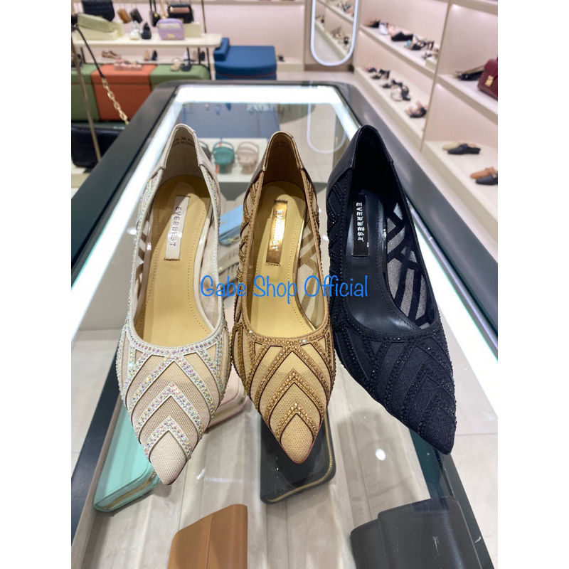 SEPATU HIGH HEELS WANITA EVERBEST ZETH (NEW & ORIGINAL)