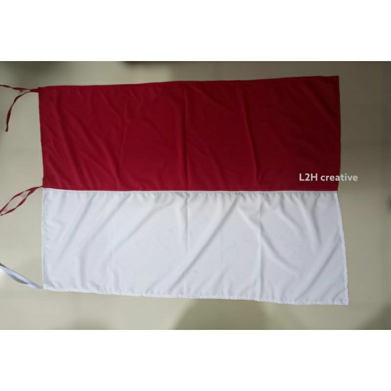 bendera merah putih bahan katun 90x135