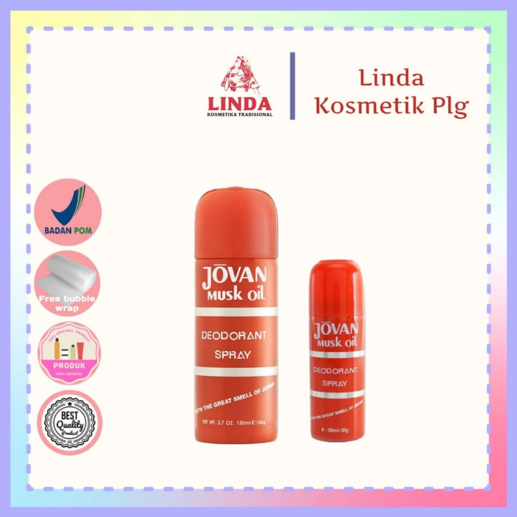 JOVAN MUSK OIL DEODORANT SPRAY