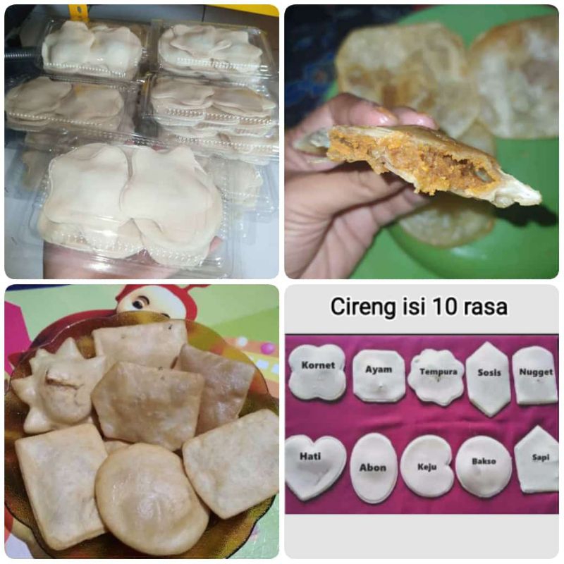 

Cireng isi Khas Bandung isi 10 mix Rasa