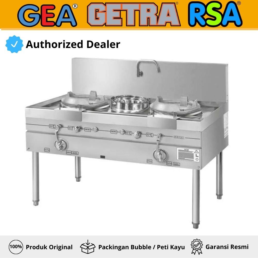 Getra Cs-1380dx Gas Kwali Range Kwali Range Gas 2 Tungku Garansi Resmi