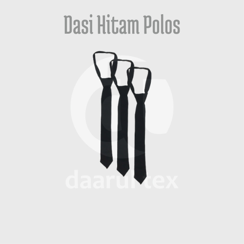 Dasi Hitam Polos