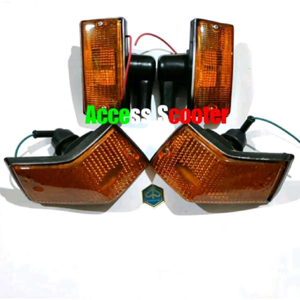 Lampu Sen Sein Vespa PX PS P150X P150S Merk KIWI