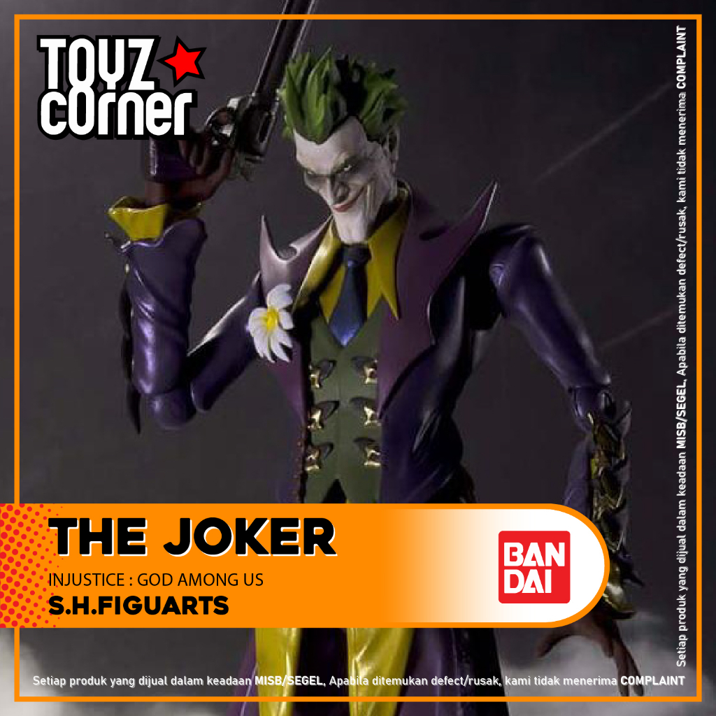 Toyz Corner - Bandai S.H.Figuarts The Joker (Injustice : God Among Us Version)