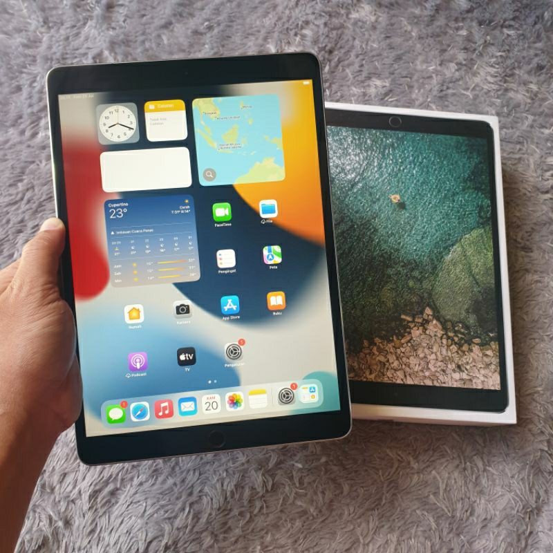 Ipad pro 2017 256gb wifi celluler mulus dan lengkap