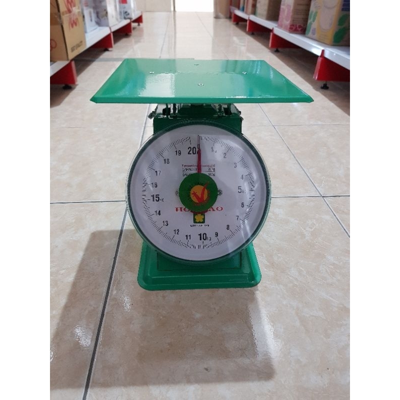 Timbangan duduk 20kg piring datar/Timbangan Hoadao Vietnam