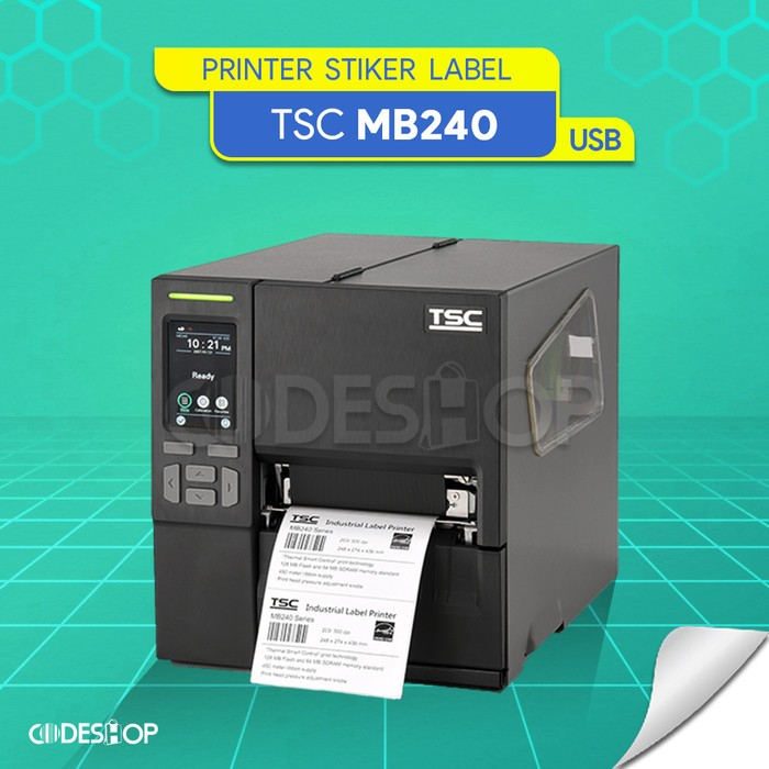 TSC MB-240 Printer Barcode Direct Thermal Transfer Industrial