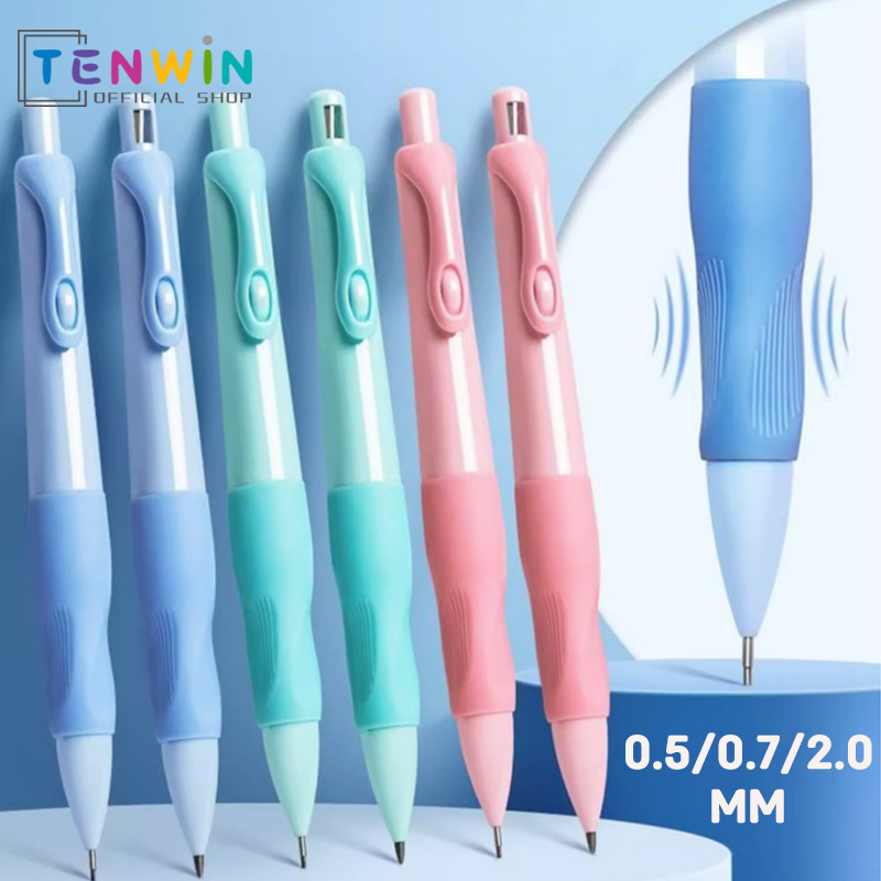 

Pensil mekanik 0.7mm/0.5mm/2.0mm warna fashion-TENWIN