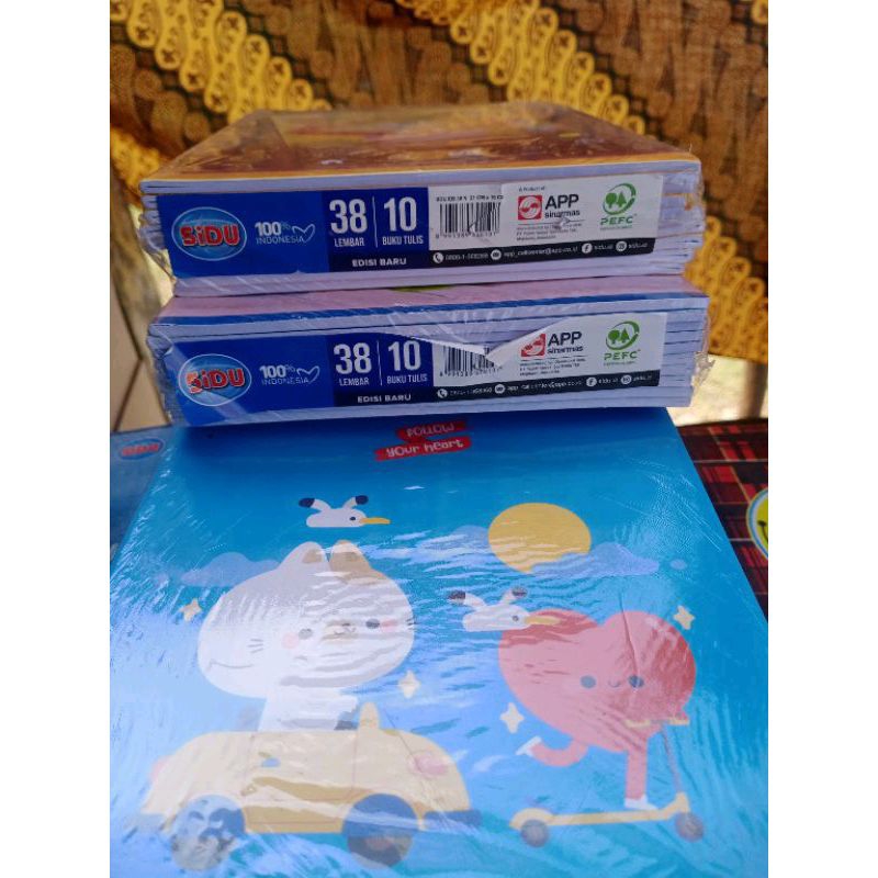 

BUKU SIDU ISI 38 Lembar/10pcs