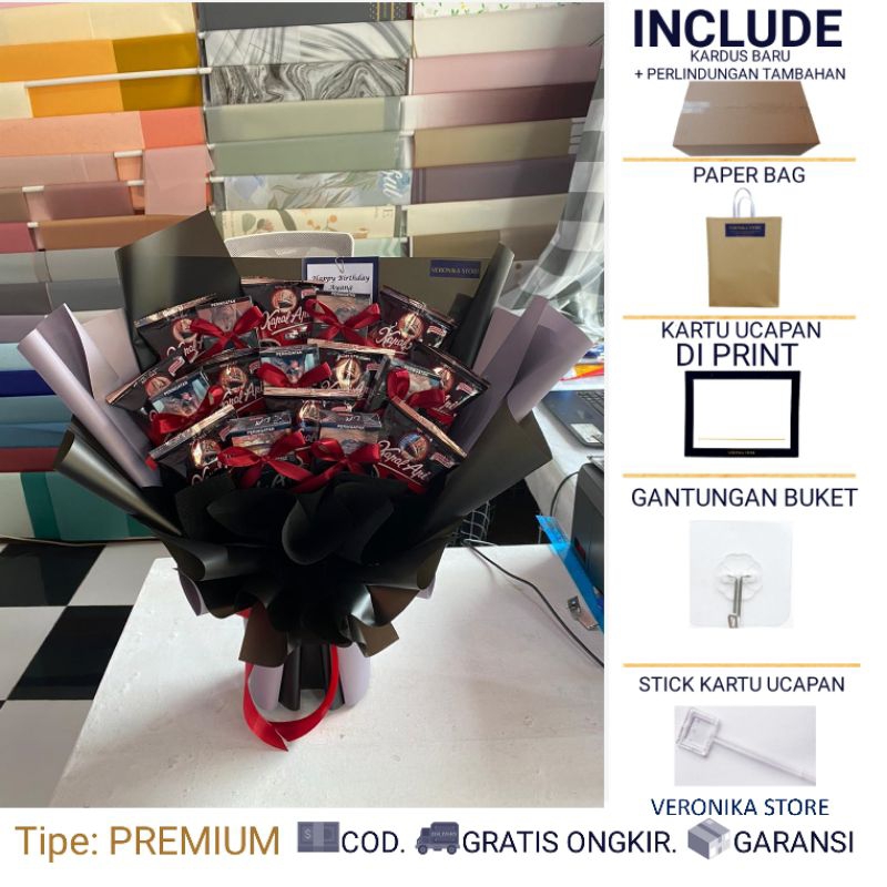 BUKET SNACK – NICOL - BUKET KOPI - BUCKET MAKANAN  - BOUQET ULANG TAHUN - BUKET JAJANAN BUKET WISUDA